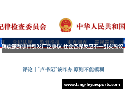 魏震禁赛事件引发广泛争议 社会各界反应不一引发热议